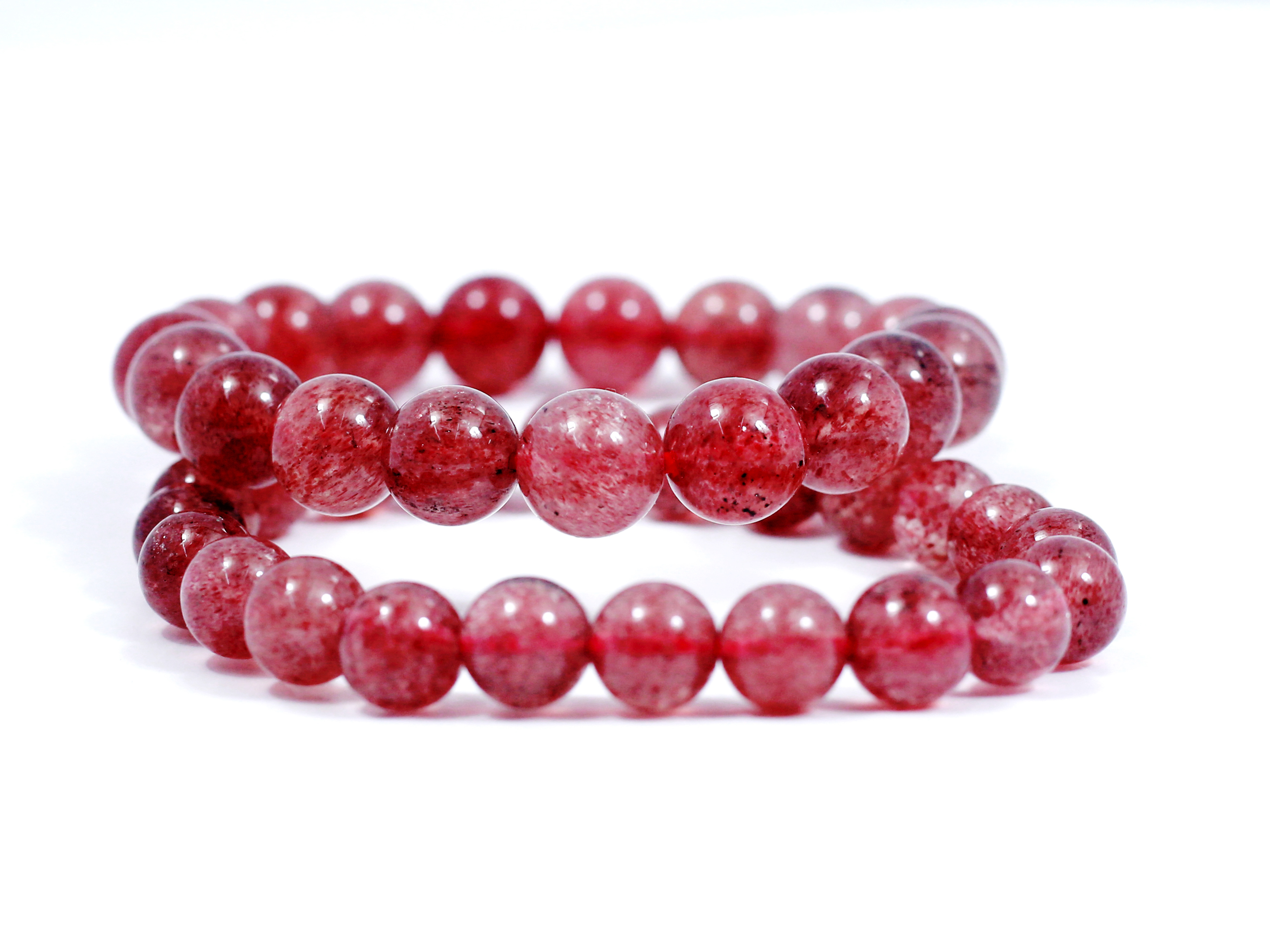 Natural Strawberry Quartz Bracelet 3