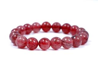 Natural Strawberry Quartz Bracelet 1
